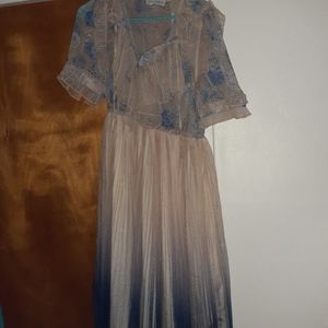 Beautiful ombre design dress